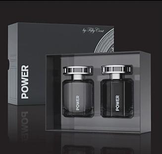 50 Cent Power f�rfi parf�m szett (50ml EDT parf�m + 100ml-es after shave balzsam)