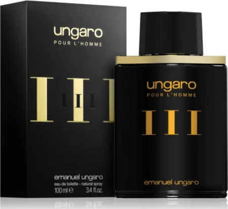 Ungaro pour L Homme III Aromatique f�rfi parf�m 100ml EDT Ritkas�g! Utols� Db Rakt�rr�l!