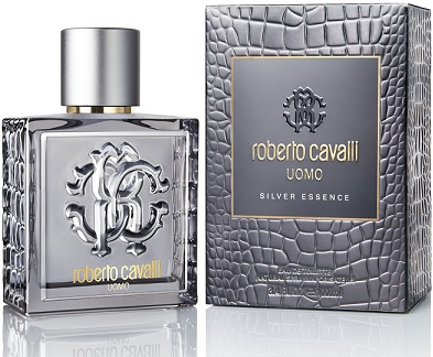 Roberto Cavalli Uomo Silver Essence f�rfi parf�m 100ml EDT (Teszter) Ritkas�g!