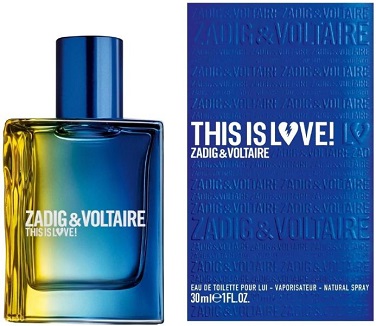 Zadig Voltaire This is Love! f�rfi parf�m   50ml EDT (Teszter) Ritkas�g!