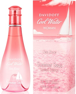 Davidoff Cool Water Sea Rose Summer Seas n�i parf�m 100ml EDT Ritkas�g!