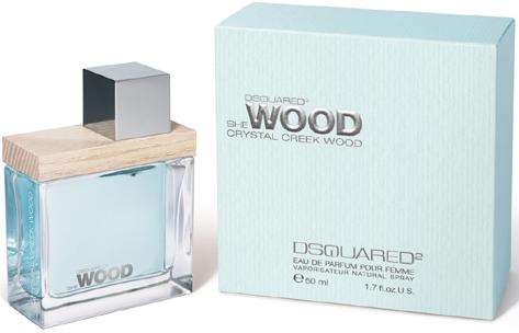 Dsquared2 She Wood Crystal Creek Wood n�i parf�m 100ml EDP (Teszter) K�l�nleges Ritkas�g!