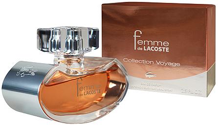 Lacoste Femme de Lacoste Collection Voyage n�i parf�m  75ml EDP