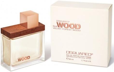 Dsquared2 She Wood Velvet Forest Wood n�i parf�m 100ml EDP (Teszter) K�l�nleges Ritkas�g! 